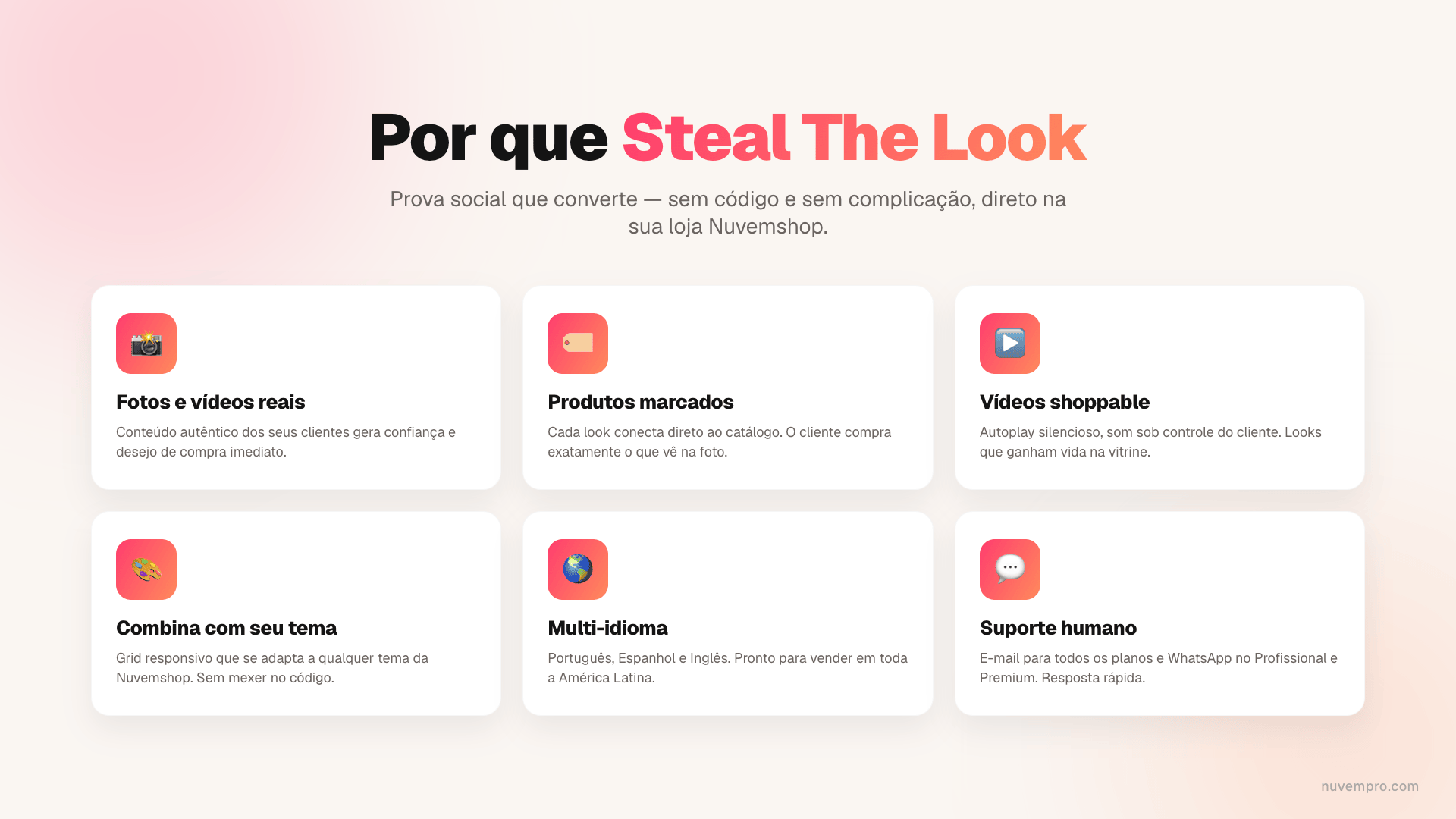 Prueba social que convierte — sin código y sin complicación.