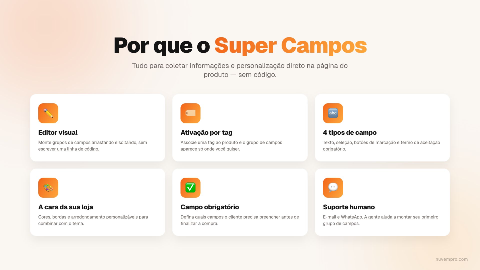 Tudo que o Super Campos faz pela sua loja.